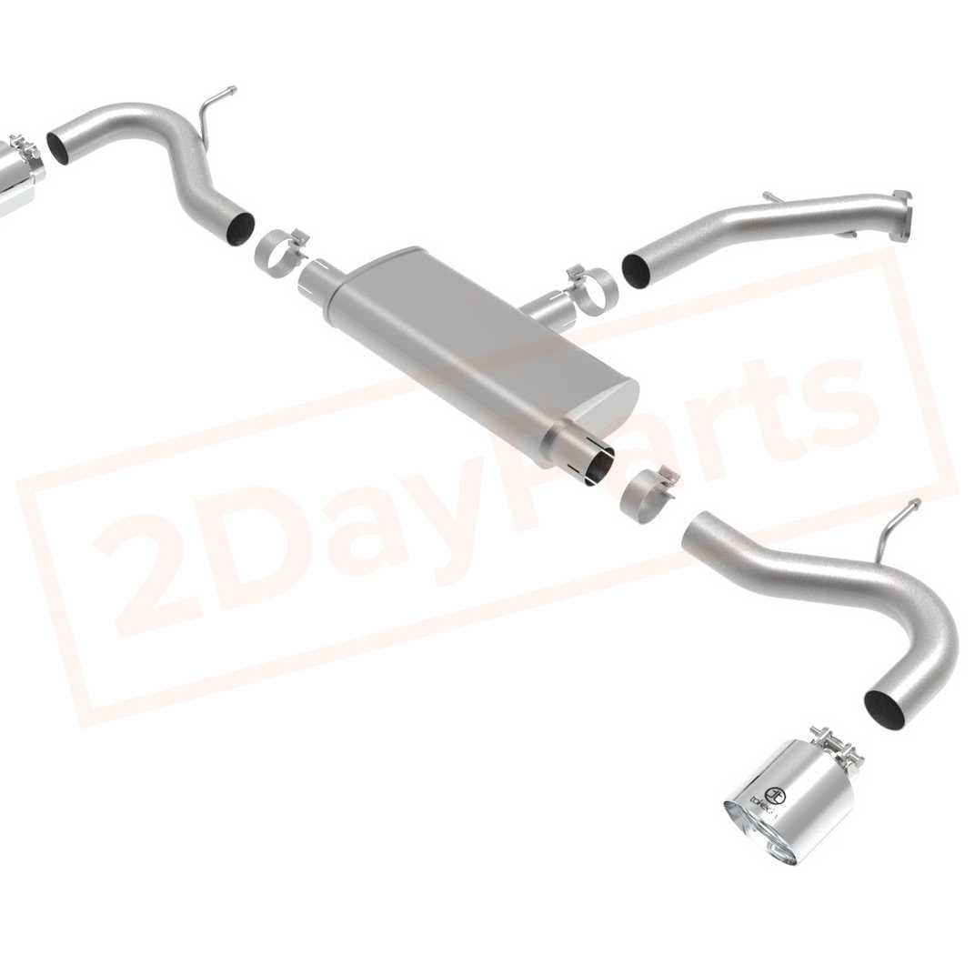 Image 3 aFe Power Gas Axle-Back Exhaust System for Hyundai i30 International Model 2017 - 2021 part in Exhaust Systems category