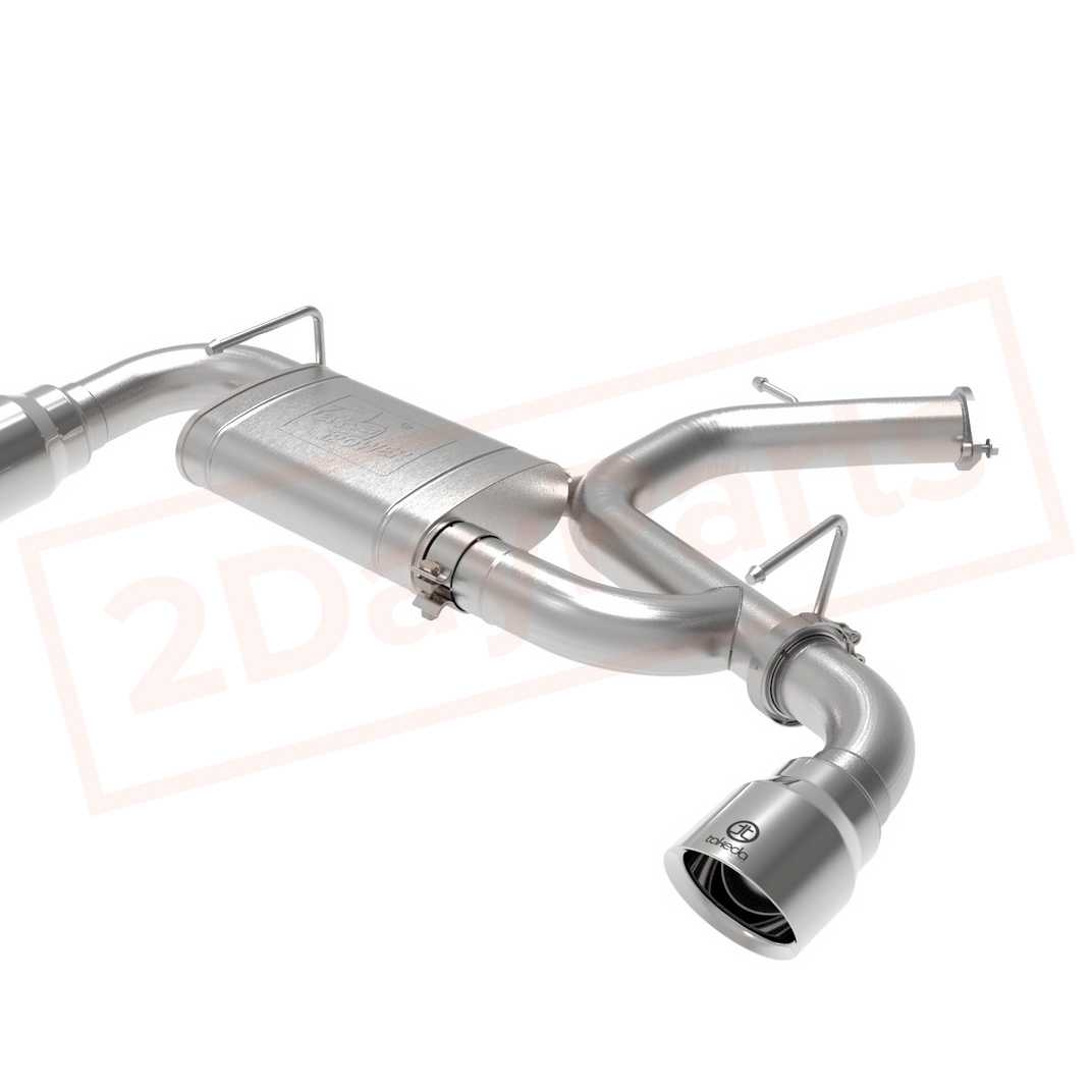 Image aFe Power Gas Axle-Back Exhaust System for Hyundai Veloster N 2019 - 2020 part in Exhaust Systems category