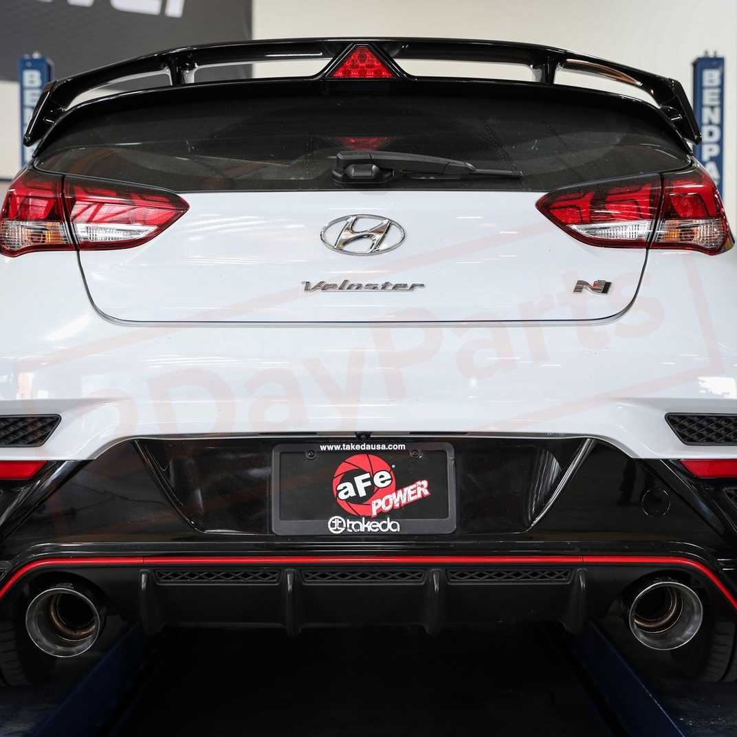 Image 1 aFe Power Gas Axle-Back Exhaust System for Hyundai Veloster N 2019 - 2020 part in Exhaust Systems category