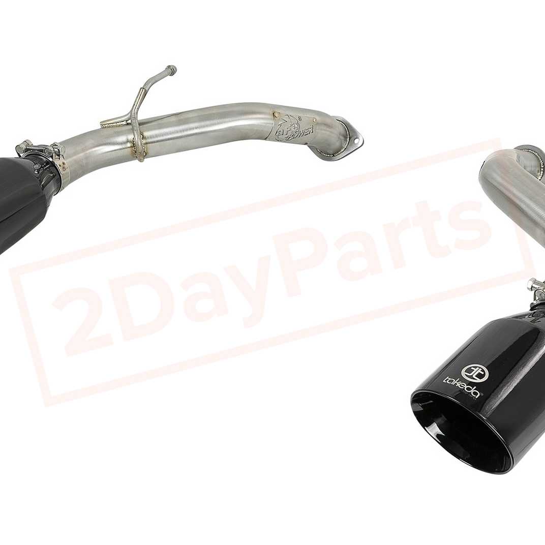 Image aFe Power Gas Axle-Back Exhaust System for Infiniti Q50 2016 - 2020 part in Exhaust Systems category