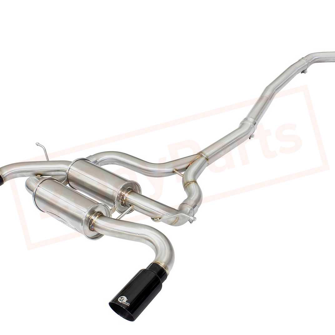Image aFe Power Gas Cat-Back Exhaust System for BMW 335i (F30) N55 Engine 2012 - 2015 part in Exhaust Systems category