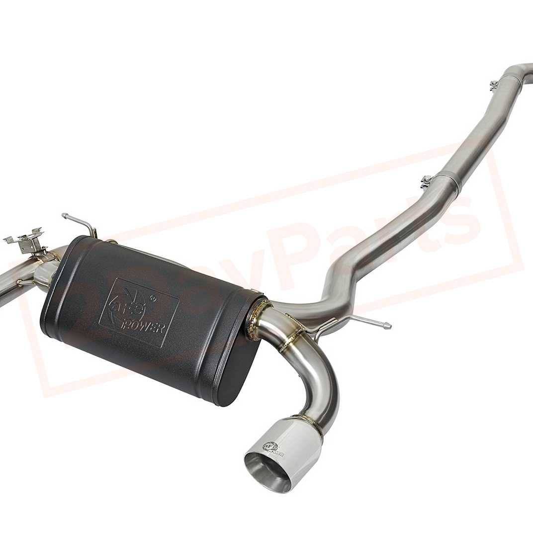 Image aFe Power Gas Cat-Back Exhaust System for BMW 340i xDrive (F30) B58 Engine 2016 - 2018 part in Exhaust Systems category