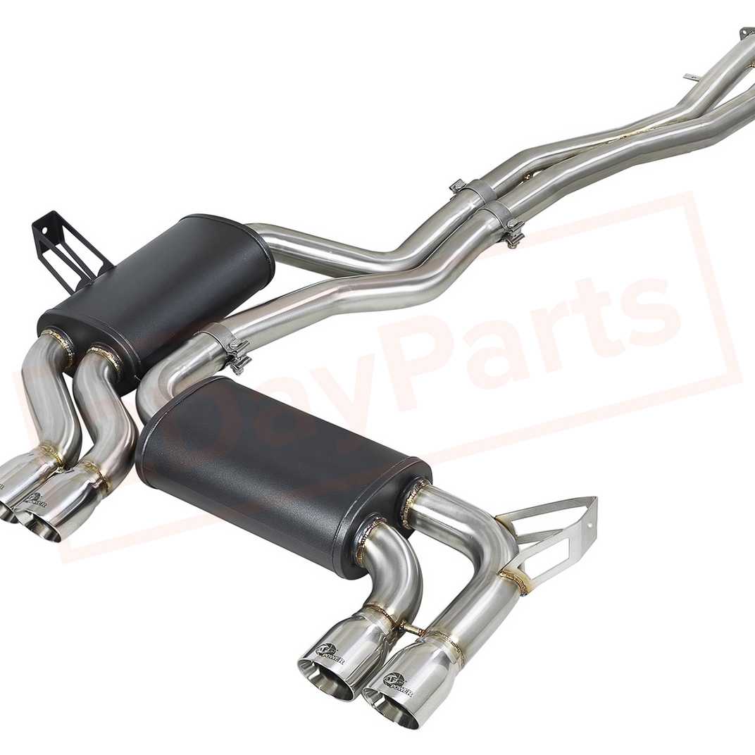 Image aFe Power Gas Cat-Back Exhaust System for BMW M3 (E46) 2001 - 2006 part in Exhaust Systems category