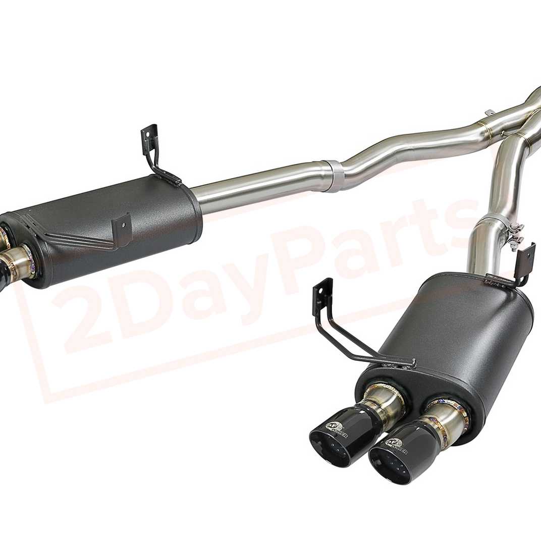 Image aFe Power Gas Cat-Back Exhaust System for BMW Z4 M Coupe (E86) S54 Engine 2006 - 2008 part in Exhaust Systems category