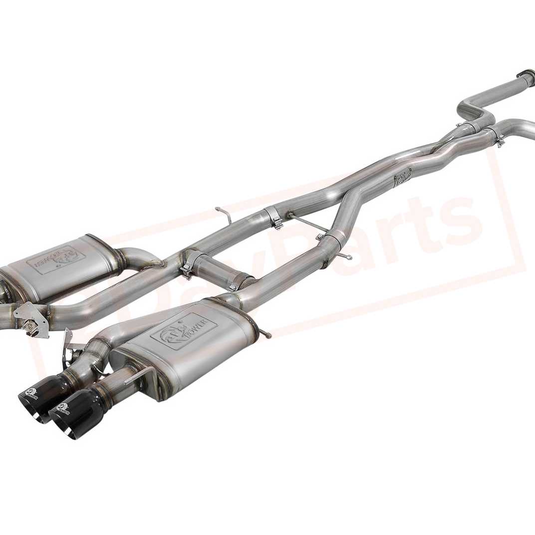 Image aFe Power Gas Cat-Back Exhaust System for Cadillac ATS V 2016 - 2019 part in Exhaust Systems category