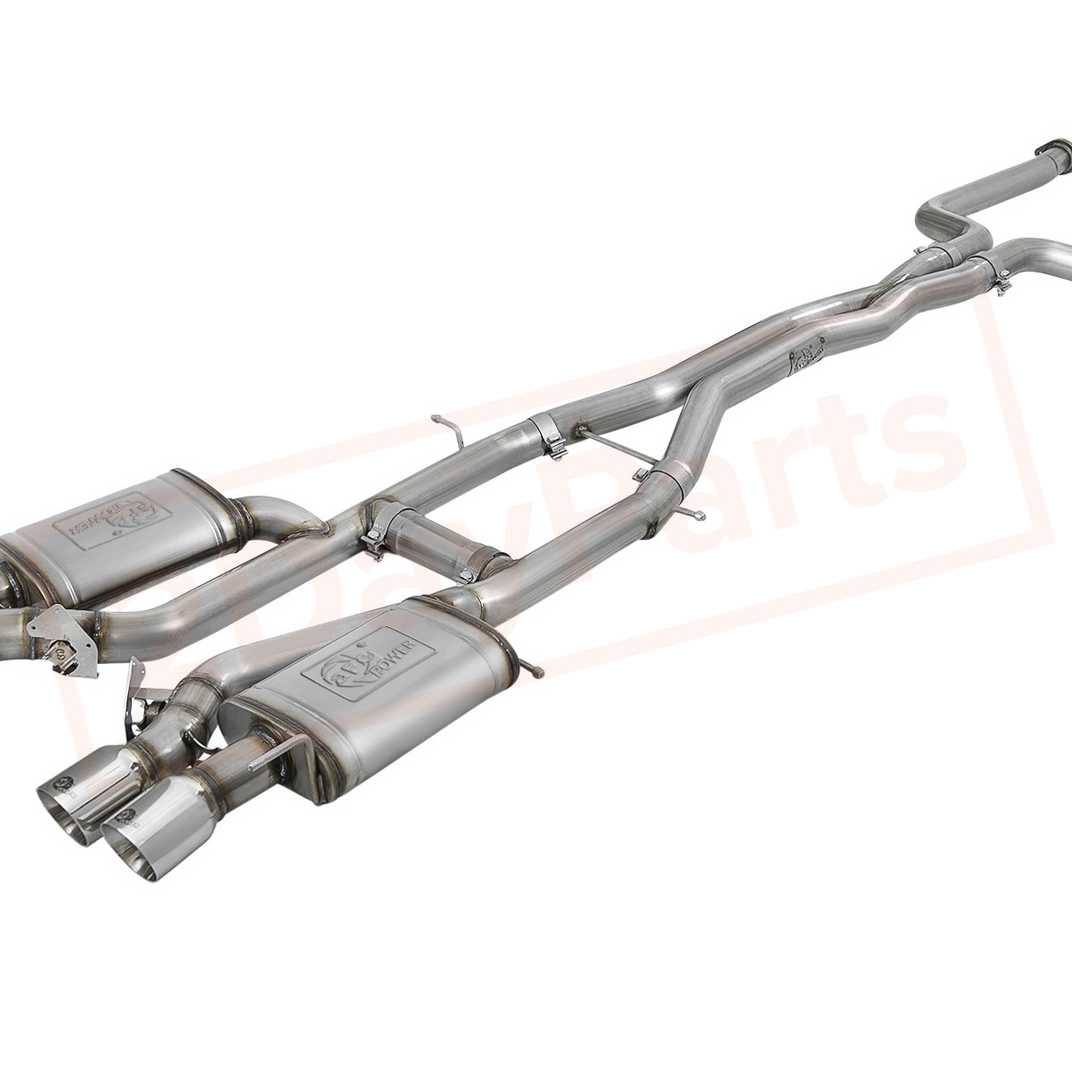 Image aFe Power Gas Cat-Back Exhaust System for Cadillac ATS V 2016 - 2019 part in Exhaust Systems category