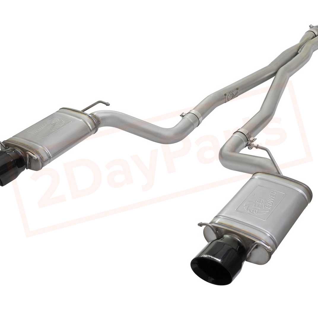Image aFe Power Gas Cat-Back Exhaust System for Cadillac CTS-V 2009 - 2015 part in Exhaust Systems category