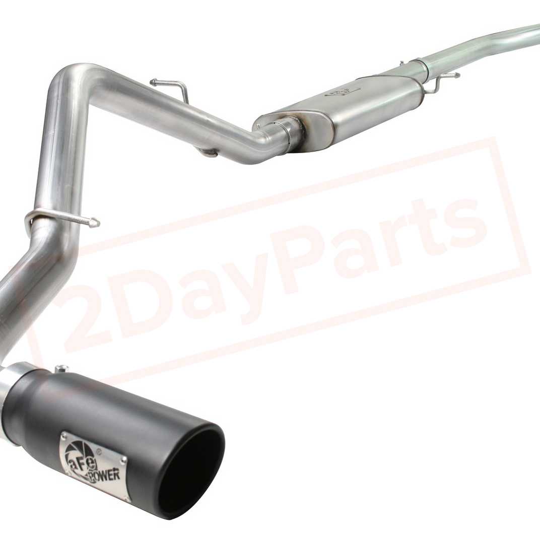Image aFe Power Gas Cat-Back Exhaust System for Chevrolet Silverado 1500 2004 - 2007 part in Exhaust Systems category