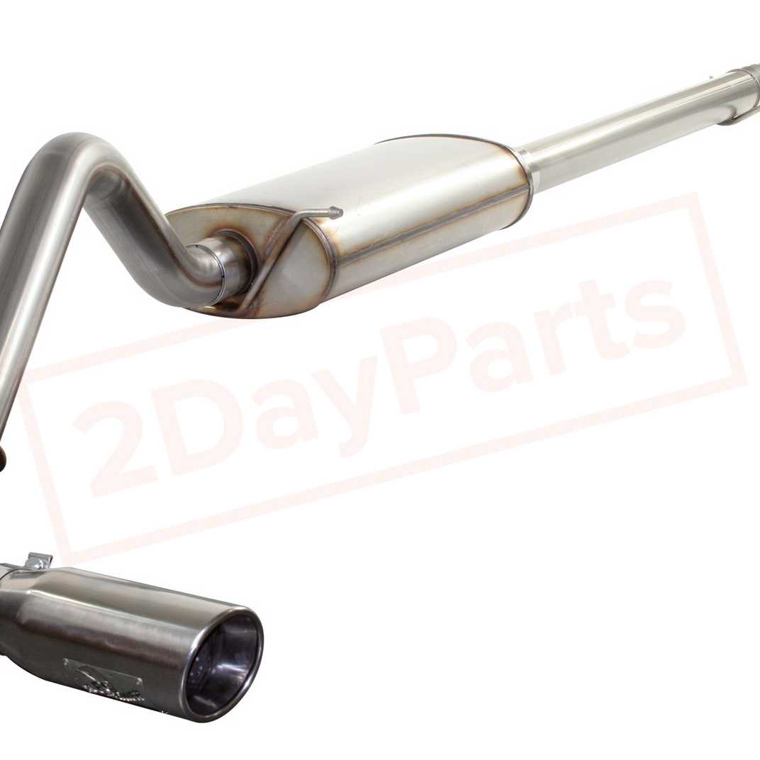 Image aFe Power Gas Cat-Back Exhaust System for Chevrolet Silverado 1500 2009 - 2013 part in Exhaust Systems category