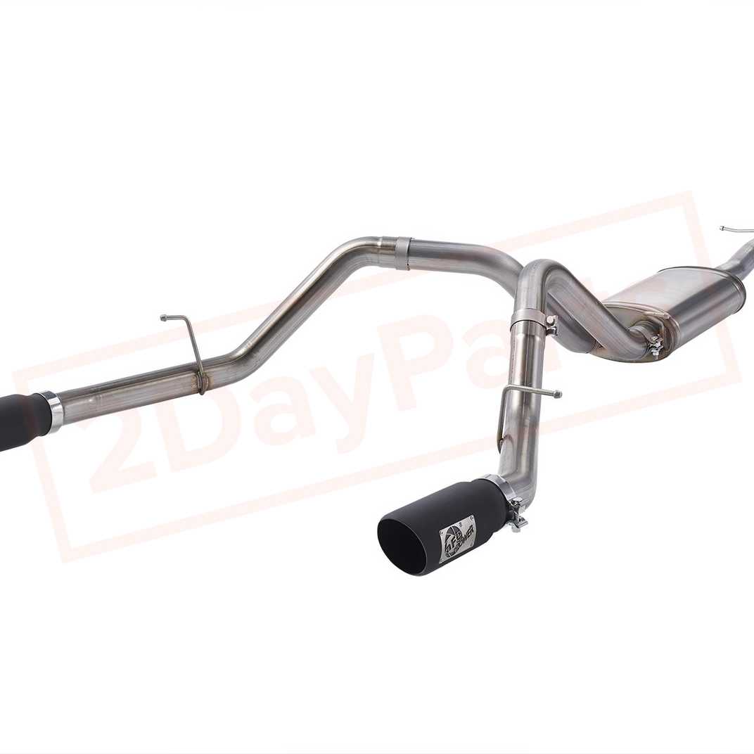 Image aFe Power Gas Cat-Back Exhaust System for Chevrolet Silverado 1500 2009 - 2013 part in Exhaust Systems category