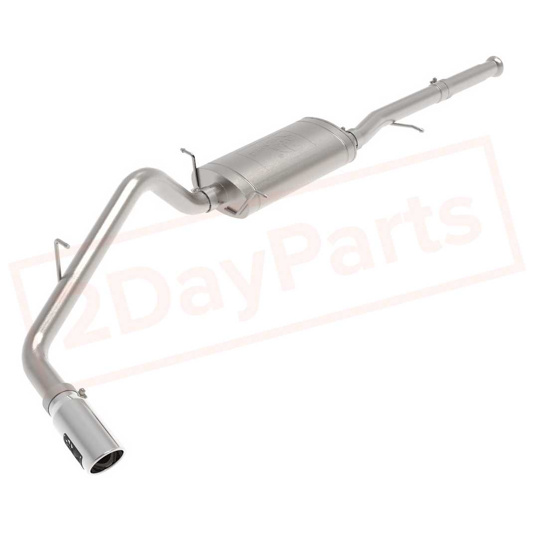 Image aFe Power Gas Cat-Back Exhaust System for Chevrolet Silverado 1500 2009 - 2018 part in Exhaust Systems category