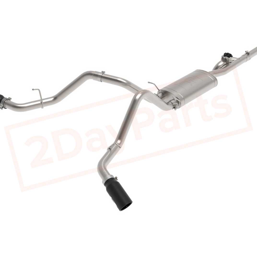 Image aFe Power Gas Cat-Back Exhaust System for Chevrolet Silverado 1500 2010 - 2013 part in Exhaust Systems category