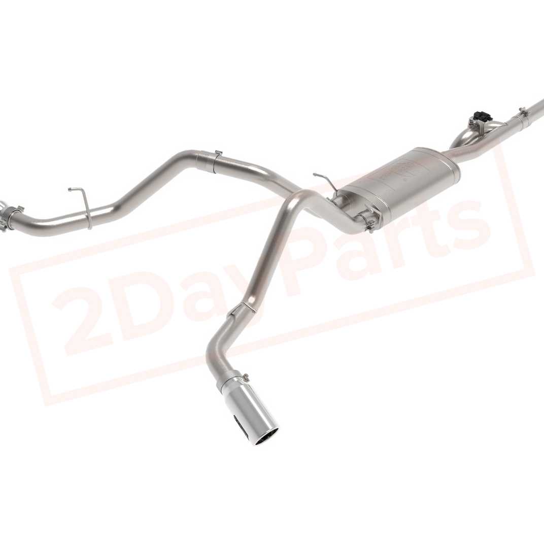 Image aFe Power Gas Cat-Back Exhaust System for Chevrolet Silverado 1500 2010 - 2013 part in Exhaust Systems category