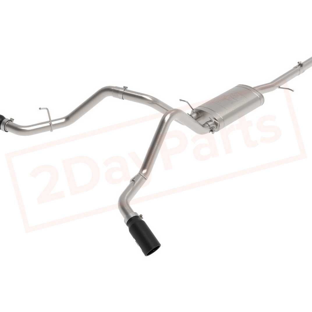 Image aFe Power Gas Cat-Back Exhaust System for Chevrolet Silverado 1500 2010 - 2013 part in Exhaust Systems category