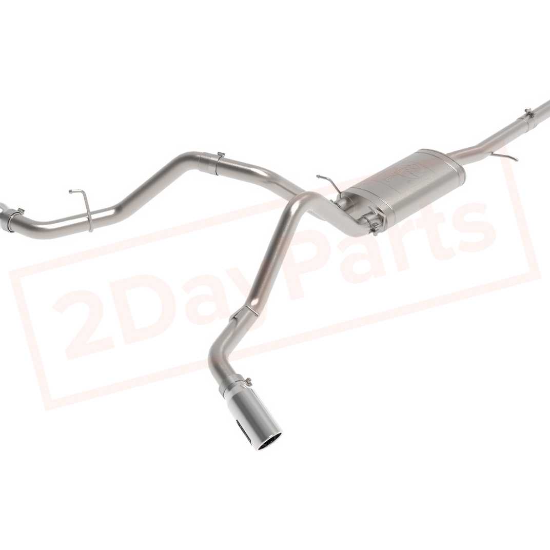 Image aFe Power Gas Cat-Back Exhaust System for Chevrolet Silverado 1500 2010 - 2013 part in Exhaust Systems category