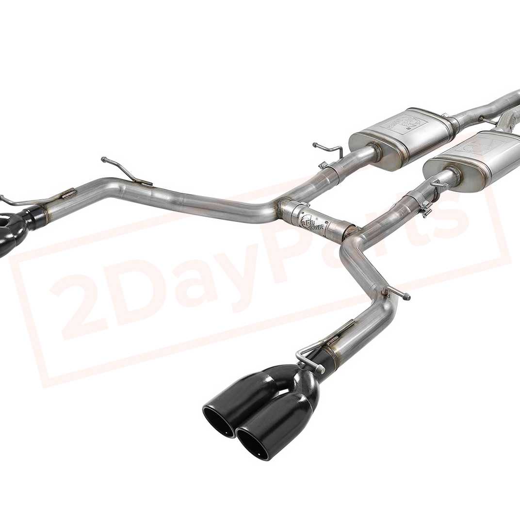 Image aFe Power Gas Cat-Back Exhaust System for Dodge Challenger 2015 - 2021 part in Exhaust Systems category