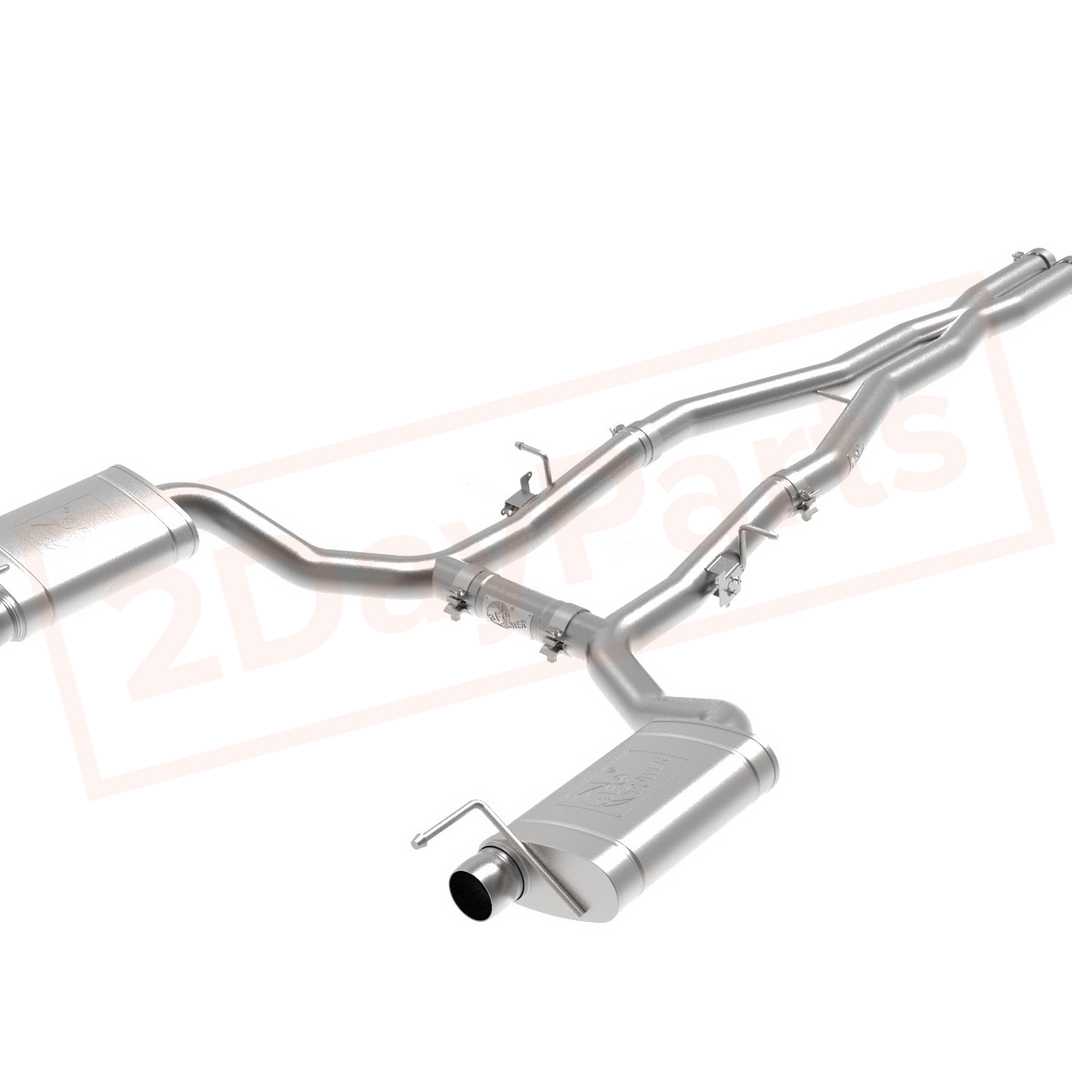 Image aFe Power Gas Cat-Back Exhaust System for Dodge Charger HEMI 2015 - 2021 part in Exhaust Systems category