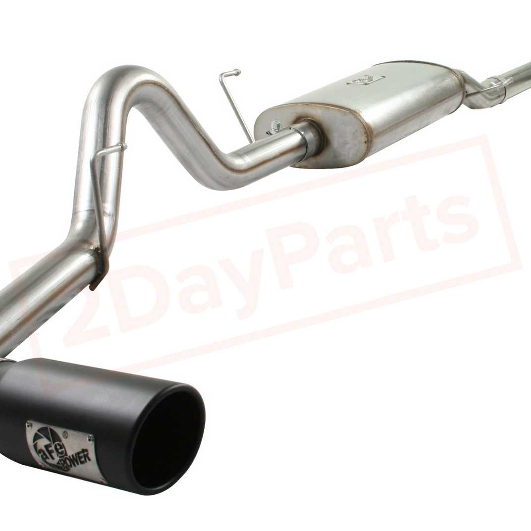 Image aFe Power Gas Cat-Back Exhaust System for Ford F-150 132.5-150.5 W/B 2009 part in Exhaust Systems category