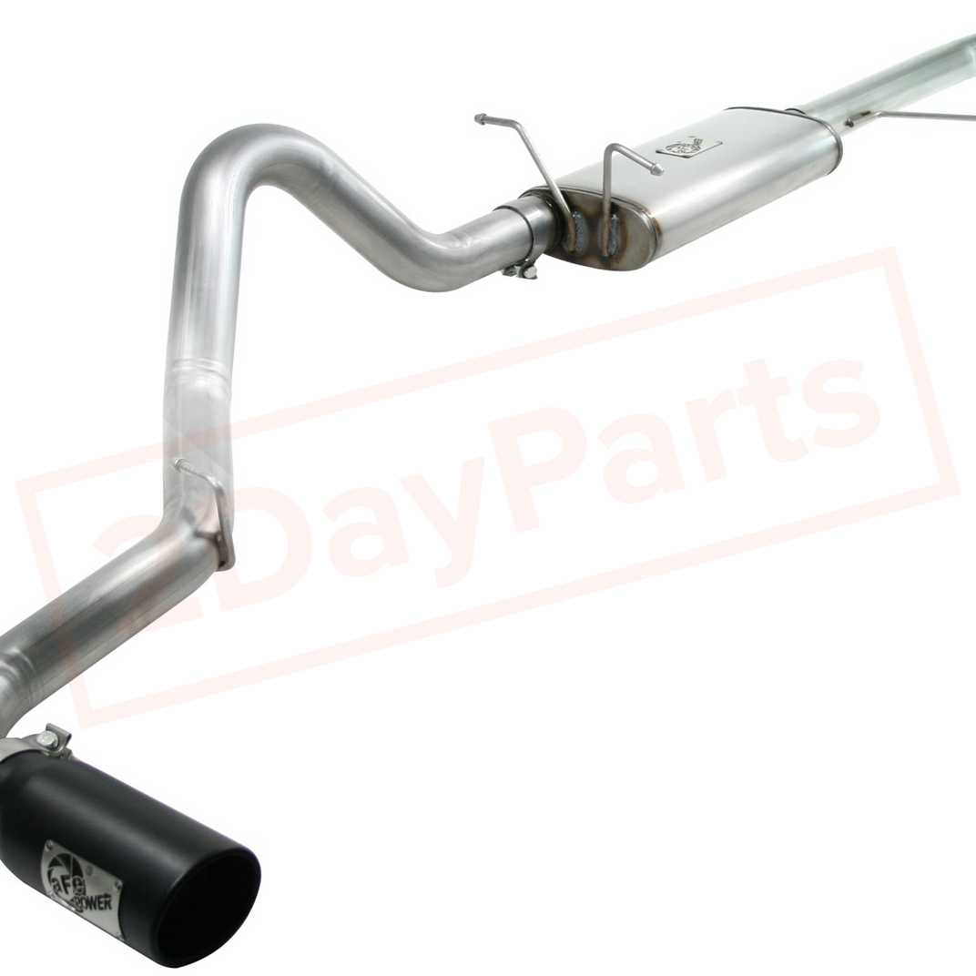 Image aFe Power Gas Cat-Back Exhaust System for Ford F-150 1997 - 2003 part in Exhaust Systems category