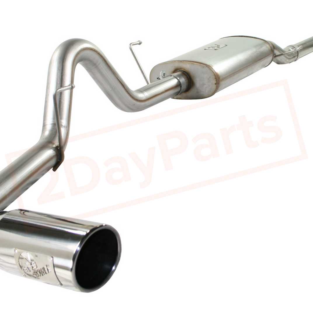Image aFe Power Gas Cat-Back Exhaust System for Ford F-150 2010 part in Exhaust Systems category
