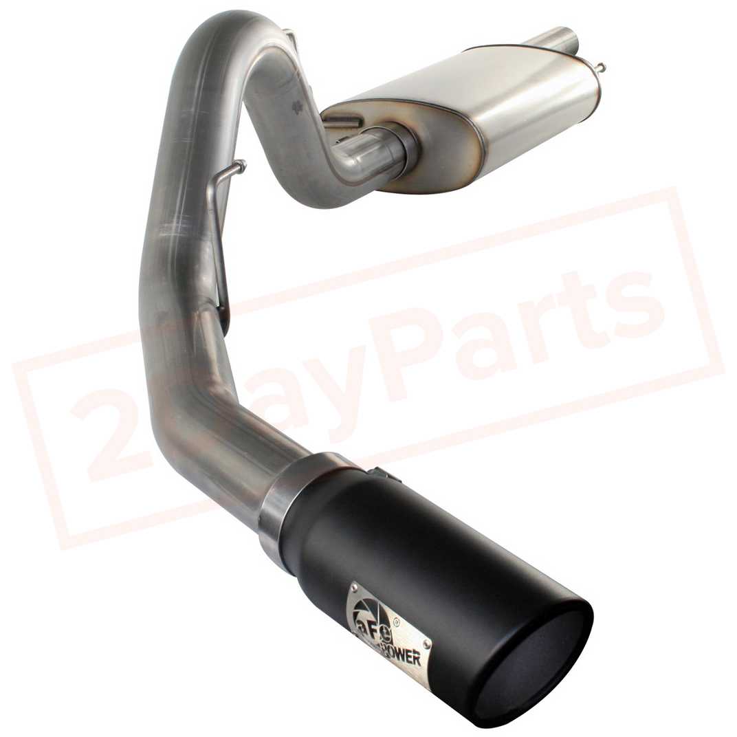 Image aFe Power Gas Cat-Back Exhaust System for Ford F-150 2011 - 2014 part in Exhaust Systems category