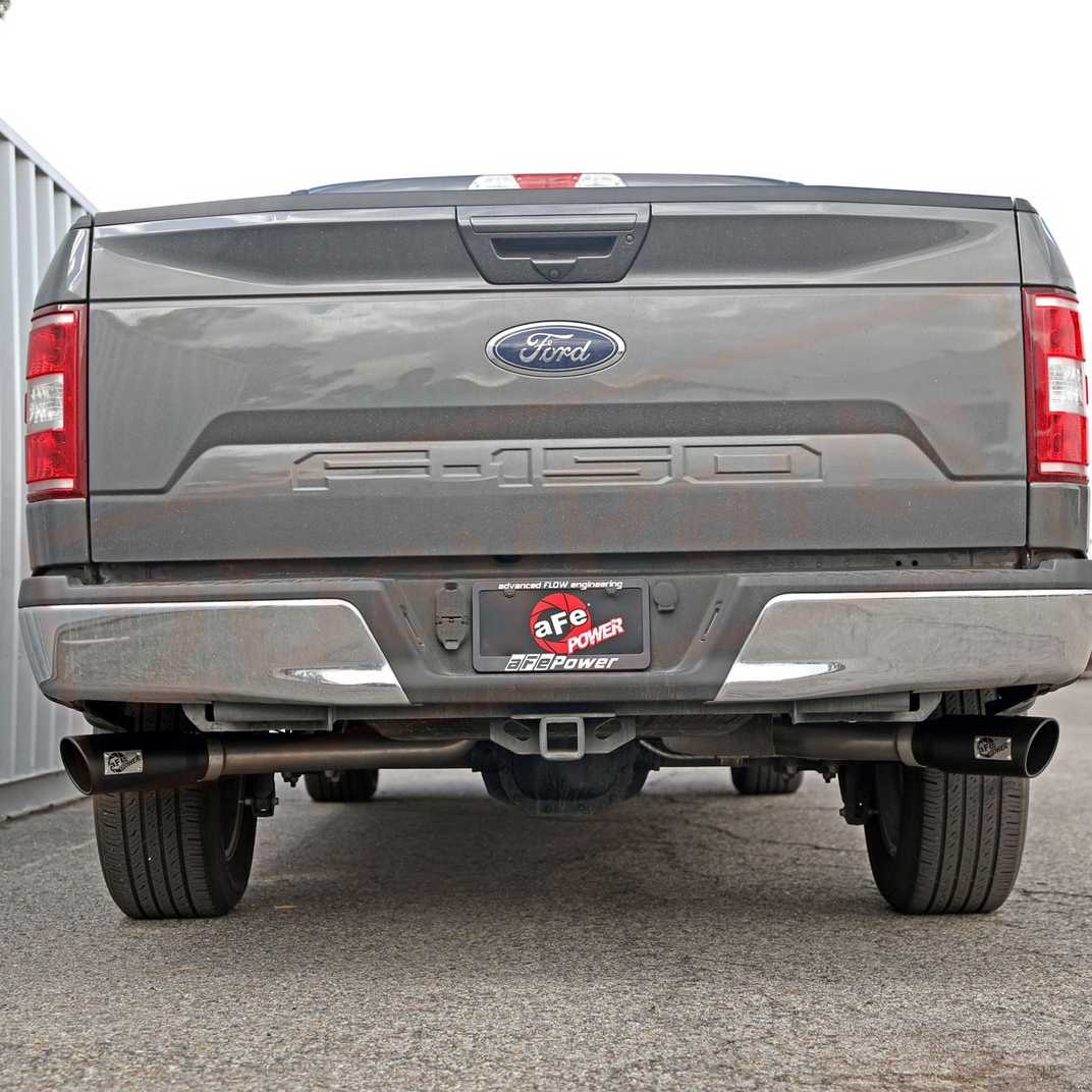 Image 1 aFe Power Gas Cat-Back Exhaust System for Ford F-150 2015 - 2020 part in Exhaust Systems category
