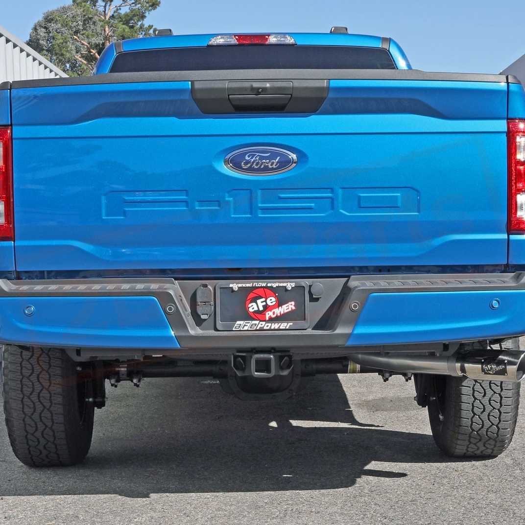 Image 1 aFe Power Gas Cat-Back Exhaust System for Ford F-150 2021 part in Exhaust Systems category