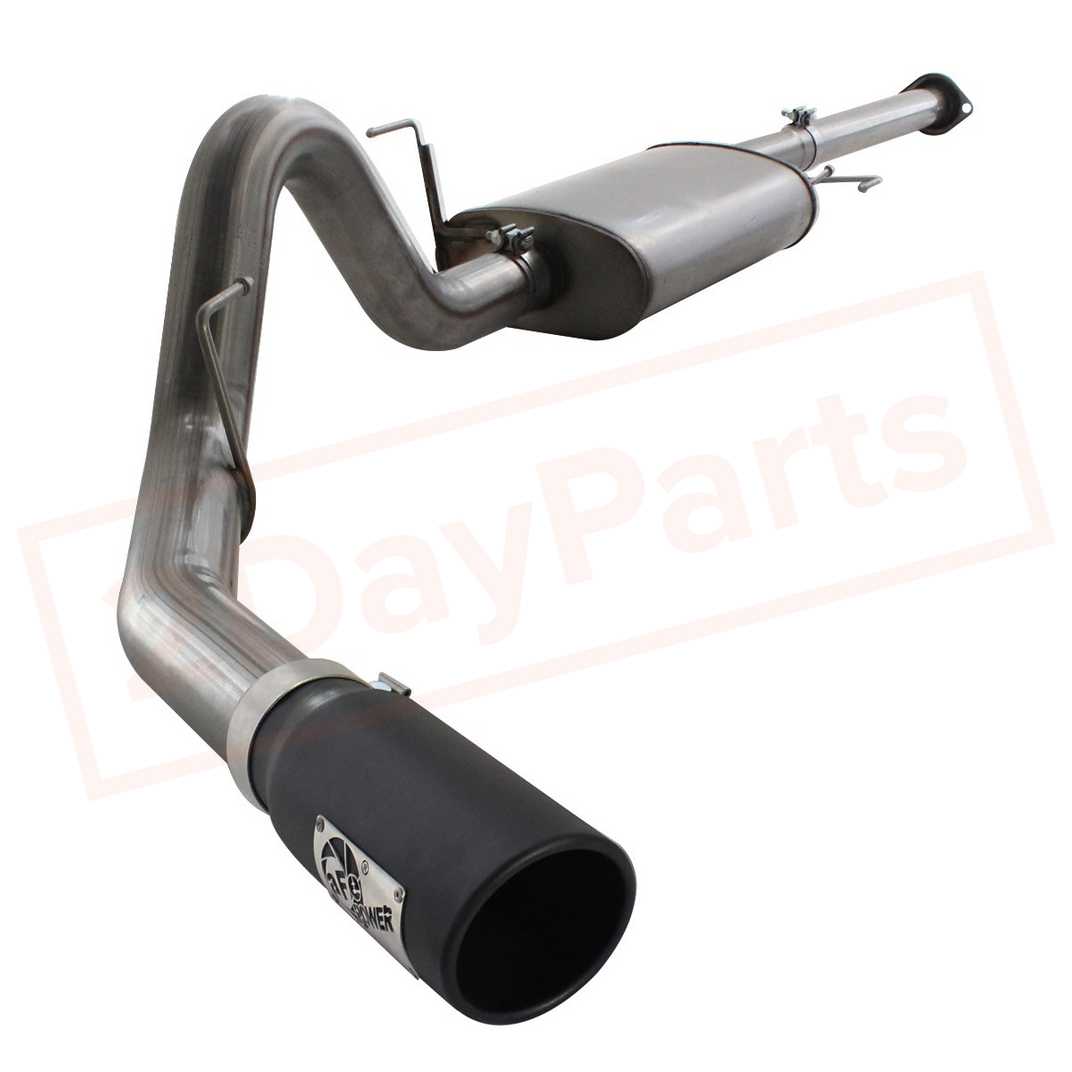 Image aFe Power Gas Cat-Back Exhaust System for Ford F-150 EcoBoost 2011 - 2014 part in Exhaust Systems category