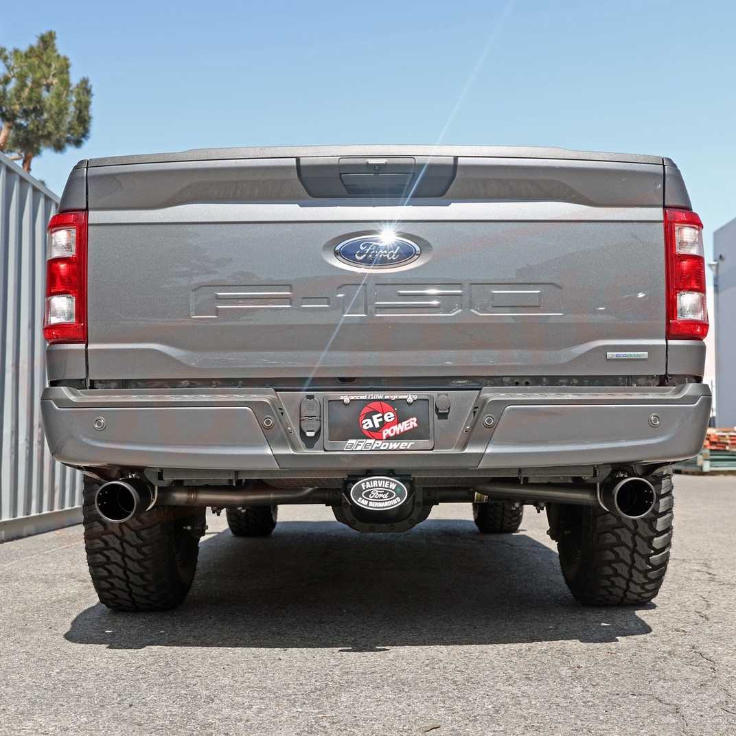 Image 1 aFe Power Gas Cat-Back Exhaust System for Ford F-150 Ecoboost 2021 part in Exhaust Systems category
