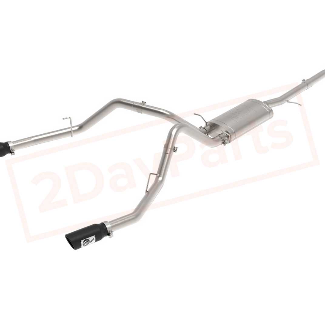 Image aFe Power Gas Cat-Back Exhaust System for GMC Sierra 1500 2009 - 2013 part in Exhaust Systems category