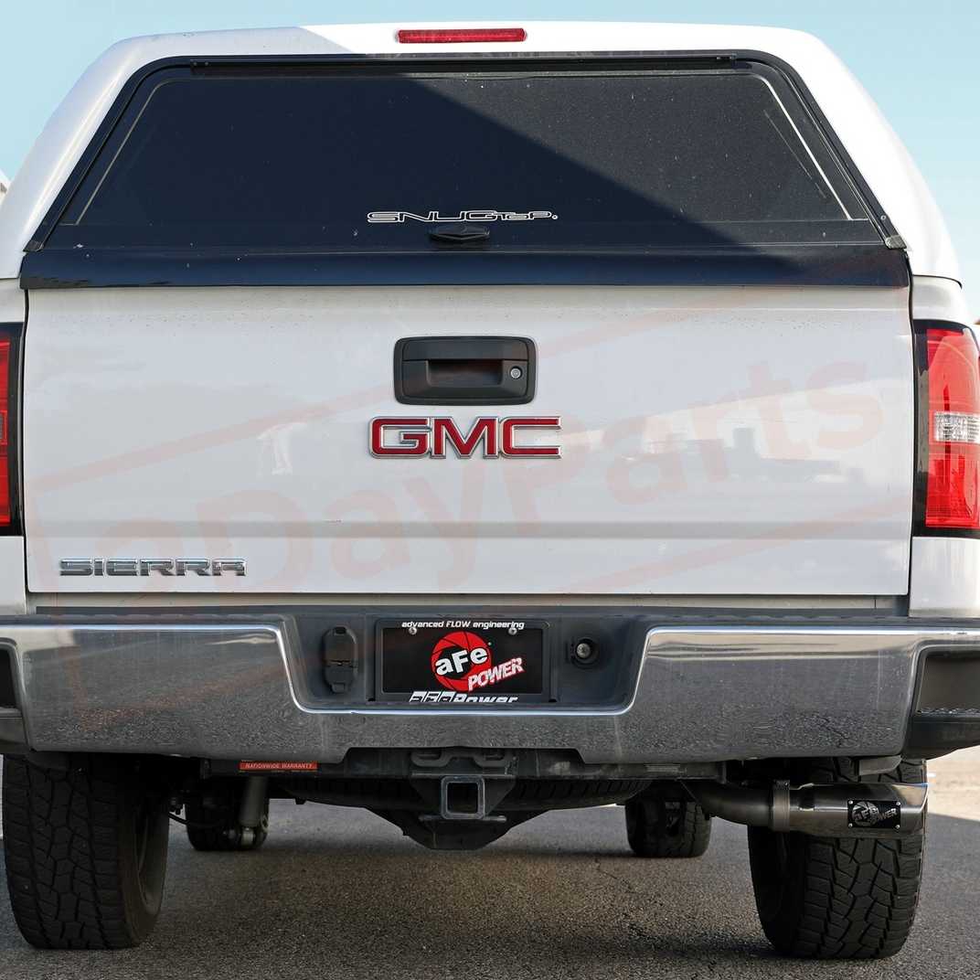 Image 1 aFe Power Gas Cat-Back Exhaust System for GMC Sierra 1500 2009 - 2013 part in Exhaust Systems category