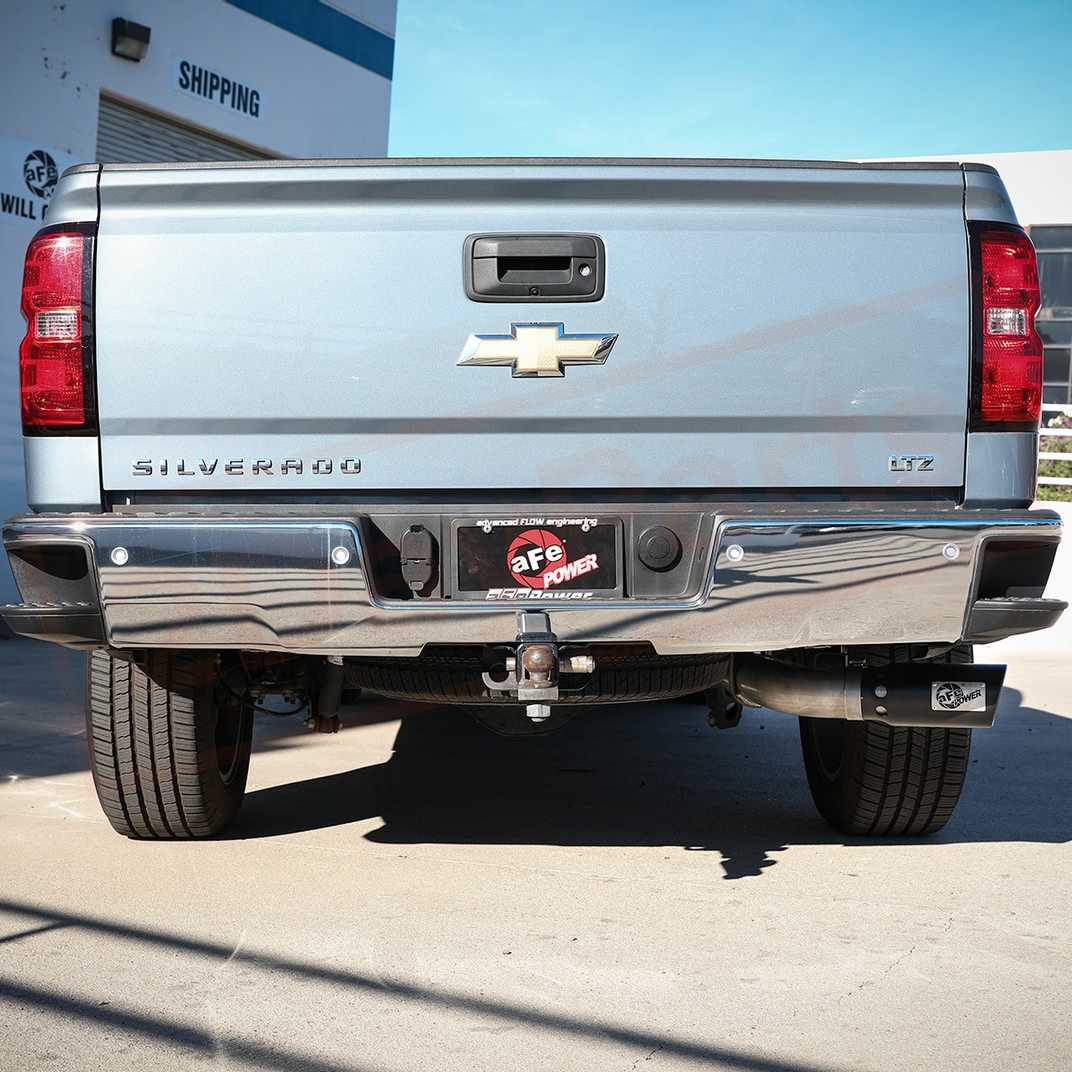 Image 1 aFe Power Gas Cat-Back Exhaust System for GMC Sierra 1500 2014 - 2018 part in Exhaust Systems category