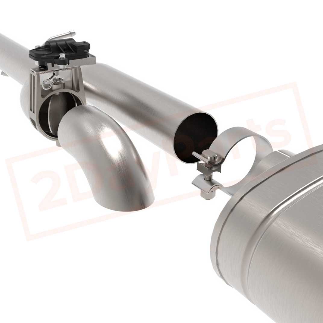 Image 3 aFe Power Gas Cat-Back Exhaust System for GMC Sierra 1500 Limited 2019 part in Exhaust Systems category