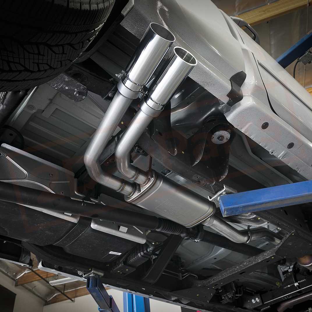 Image 3 aFe Power Gas Cat-Back Exhaust System for GMC Sierra 1500 Limited 2019 part in Exhaust Systems category