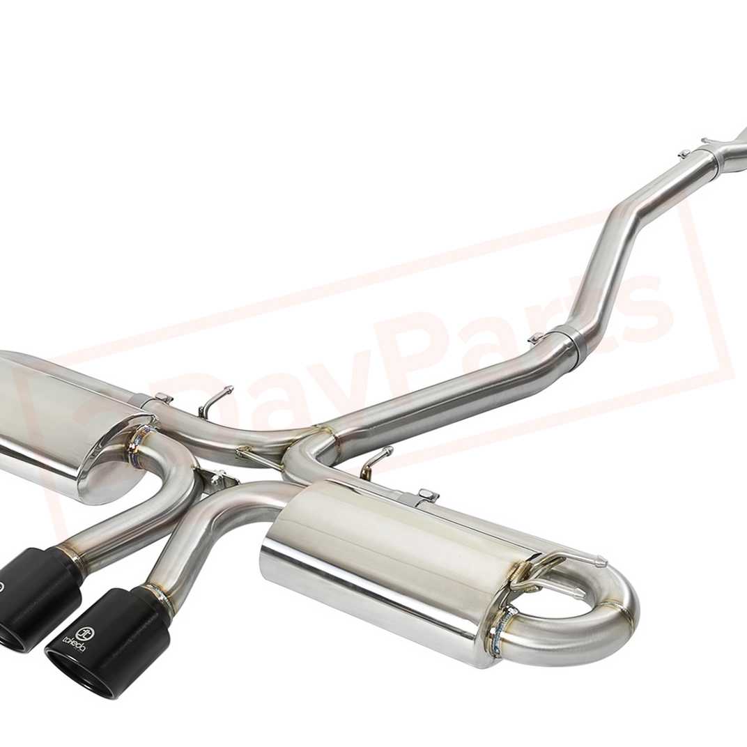 Image aFe Power Gas Cat-Back Exhaust System for Honda Civic Si Coupe 2017 - 2020 part in Exhaust Systems category