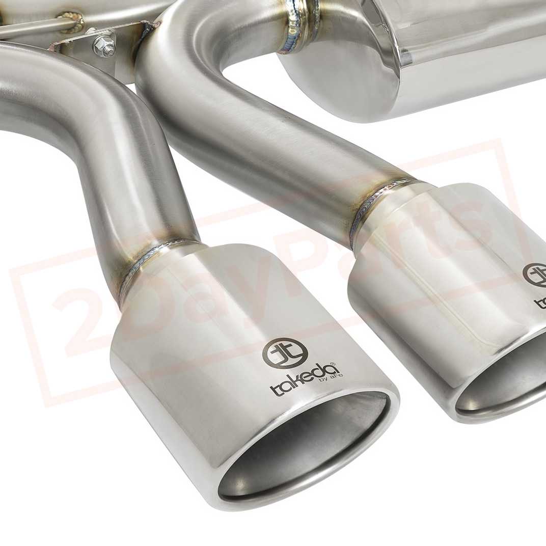 Image 2 aFe Power Gas Cat-Back Exhaust System for Honda Civic Si Coupe 2017 - 2020 part in Exhaust Systems category