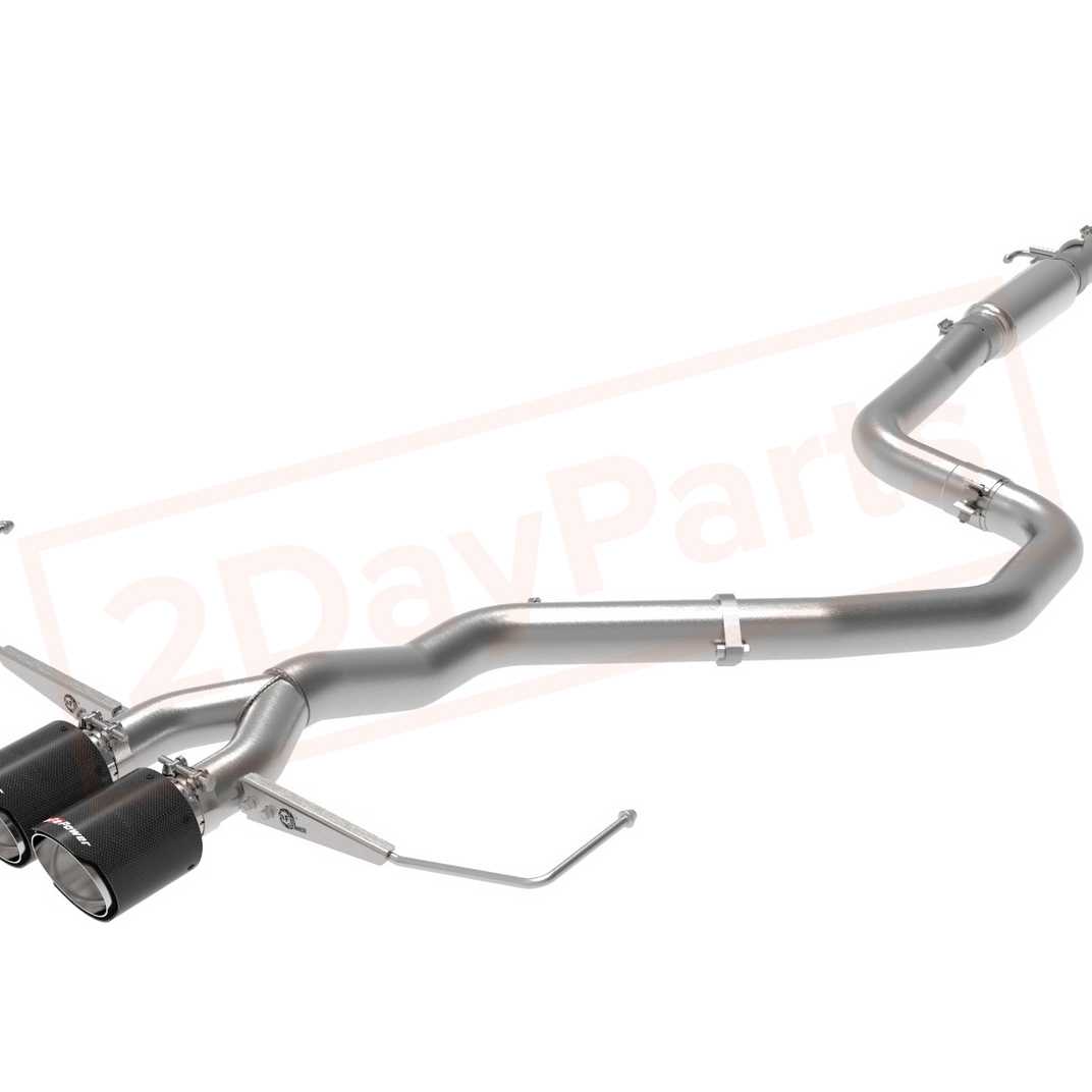 Image aFe Power Gas Cat-Back Exhaust System for Hyundai Veloster 2019 - 2021 part in Exhaust Systems category