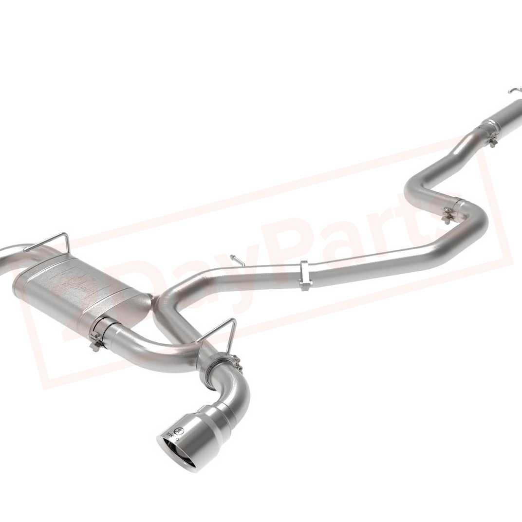 Image aFe Power Gas Cat-Back Exhaust System for Hyundai Veloster N 2019 - 2021 part in Exhaust Systems category