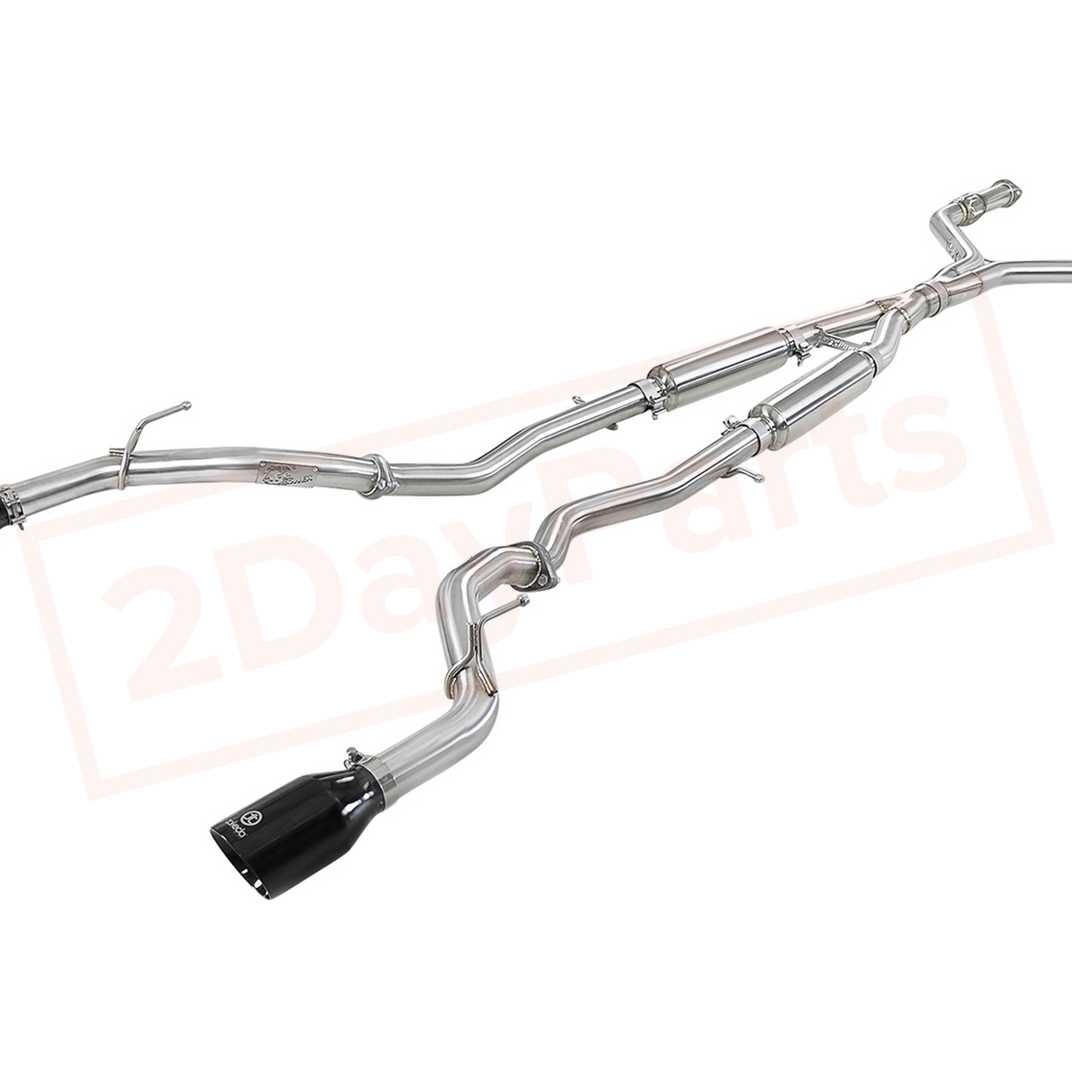 Image aFe Power Gas Cat-Back Exhaust System for Infiniti Q50 2016 - 2020 part in Exhaust Systems category