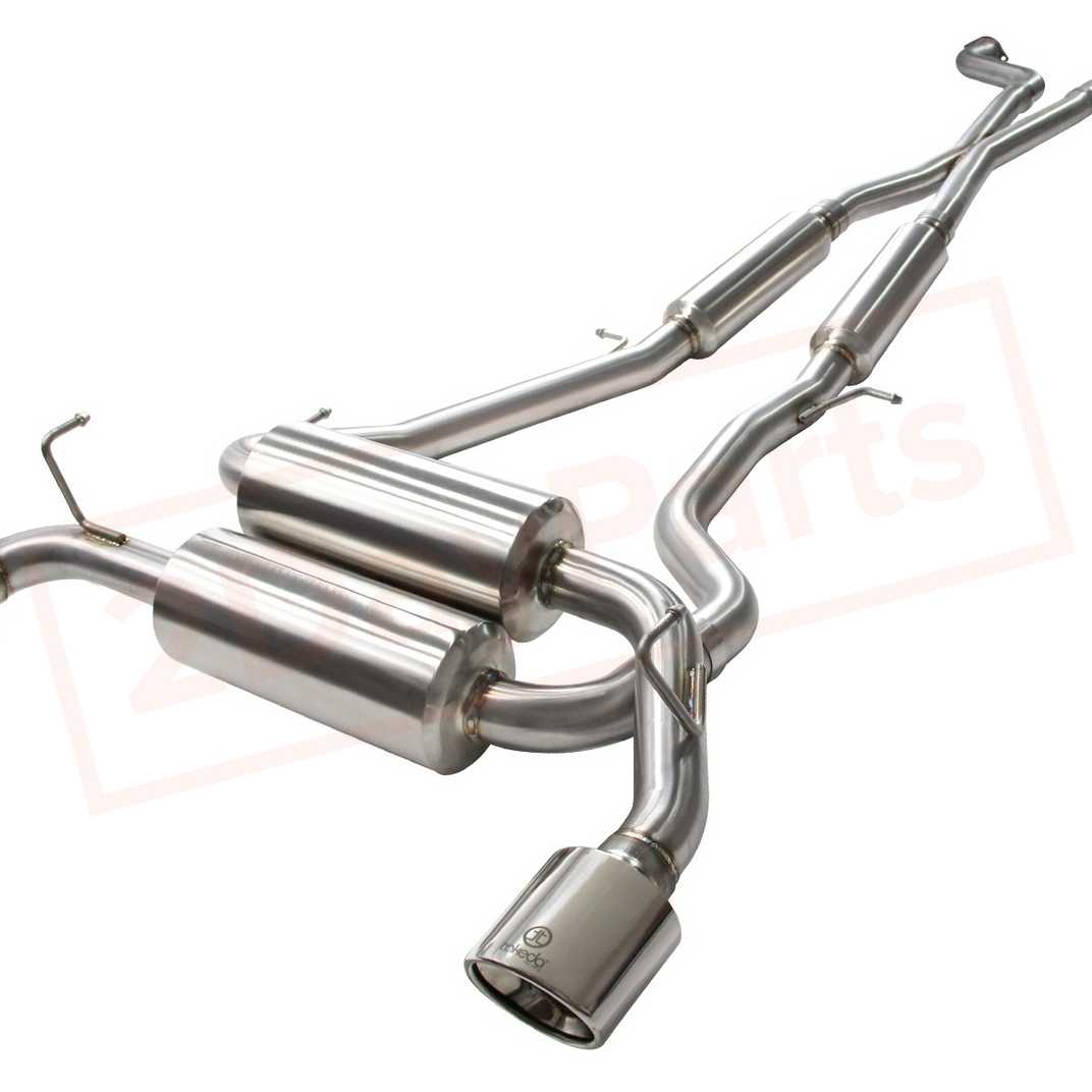 Image aFe Power Gas Cat-Back Exhaust System for Infiniti Q60 Coupe 2014 - 2015 part in Exhaust Systems category