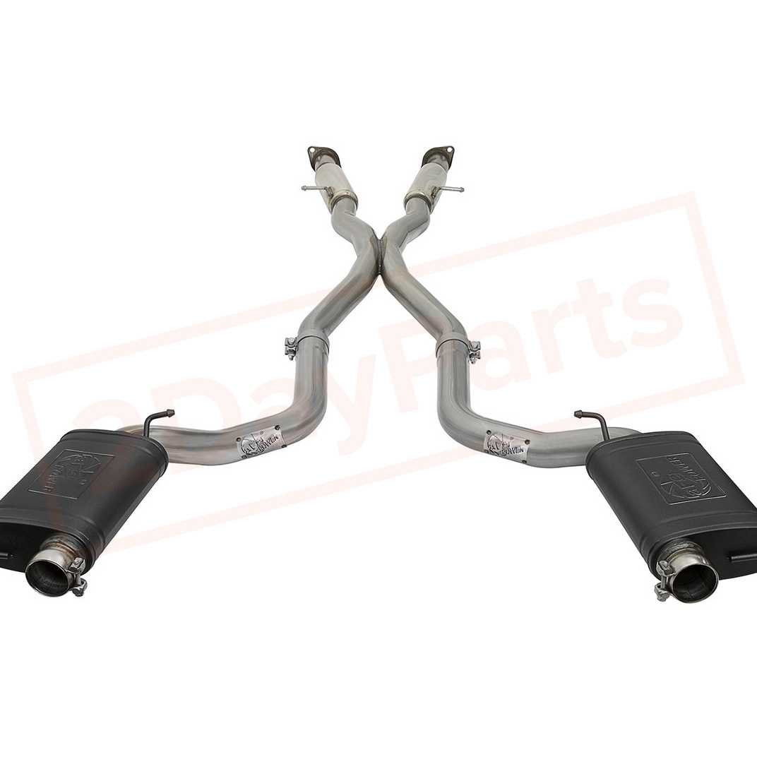 Image 1 aFe Power Gas Cat-Back Exhaust System for Jeep Grand Cherokee SRT8 2012 - 2013 part in Exhaust Systems category