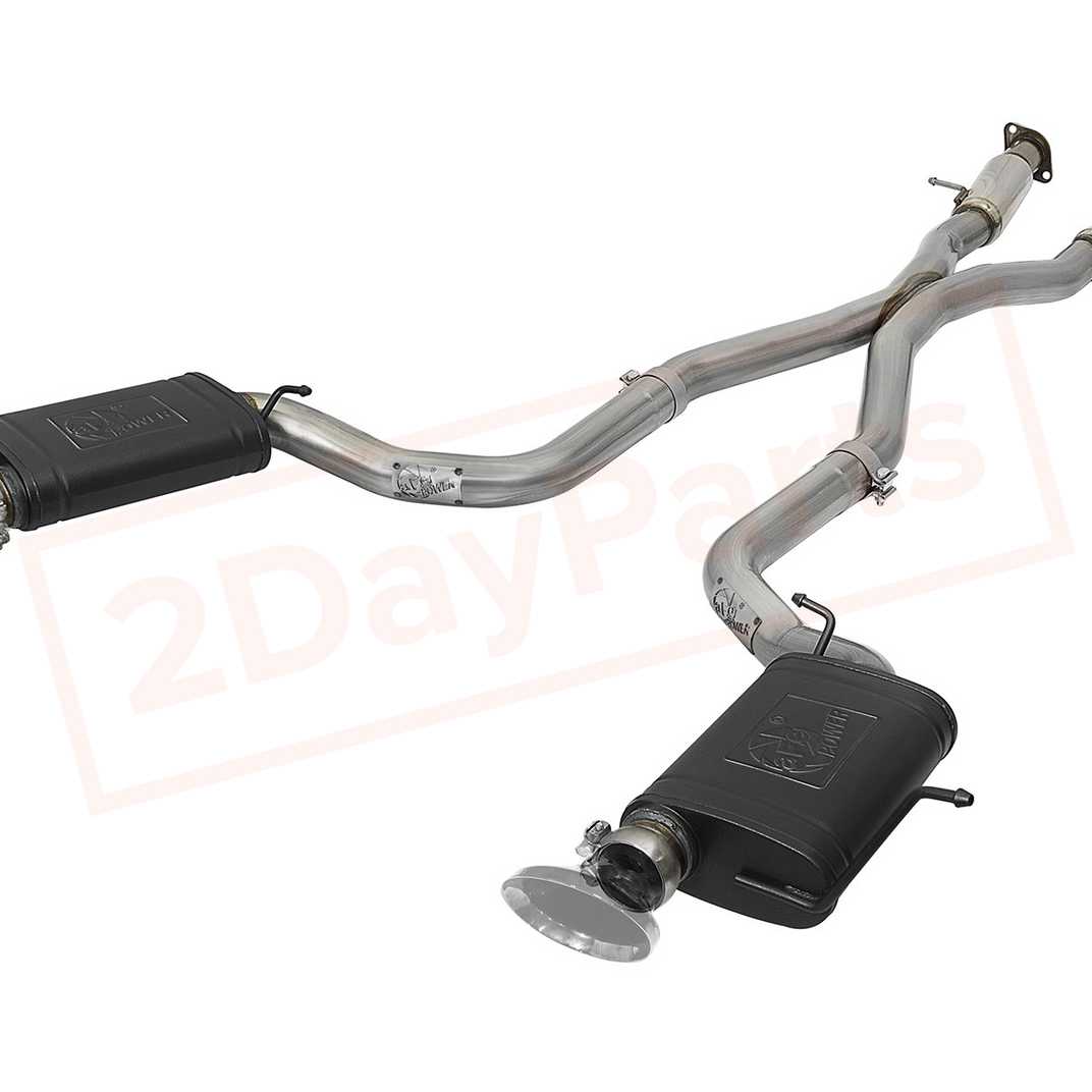 Image aFe Power Gas Cat-Back Exhaust System for Jeep Grand Cherokee Trackhawk 2018 - 2021 part in Exhaust Systems category