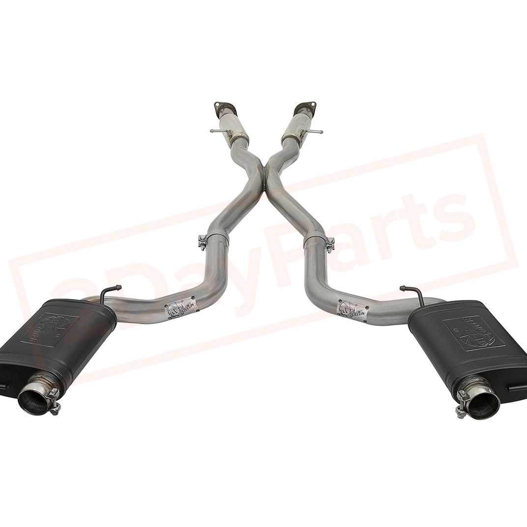 Image 1 aFe Power Gas Cat-Back Exhaust System for Jeep Grand Cherokee Trackhawk 2018 - 2021 part in Exhaust Systems category