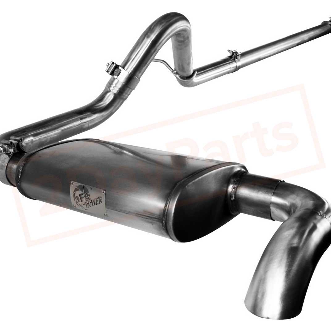 Image aFe Power Gas Cat-Back Exhaust System for Jeep Wrangler JK 2011 part in Exhaust Systems category