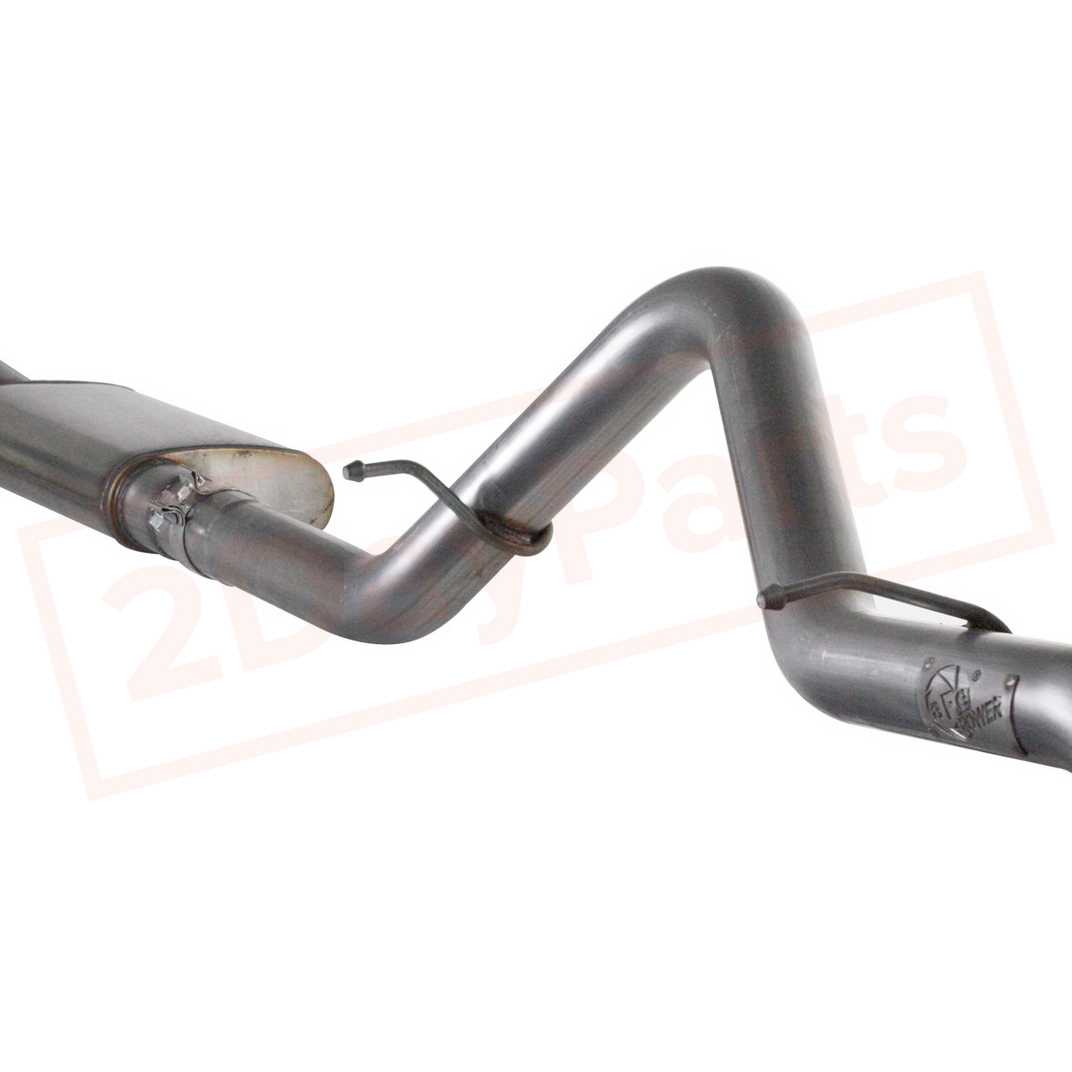 Image aFe Power Gas Cat-Back Exhaust System for Jeep Wrangler JK 2012 - 2018 part in Exhaust Systems category