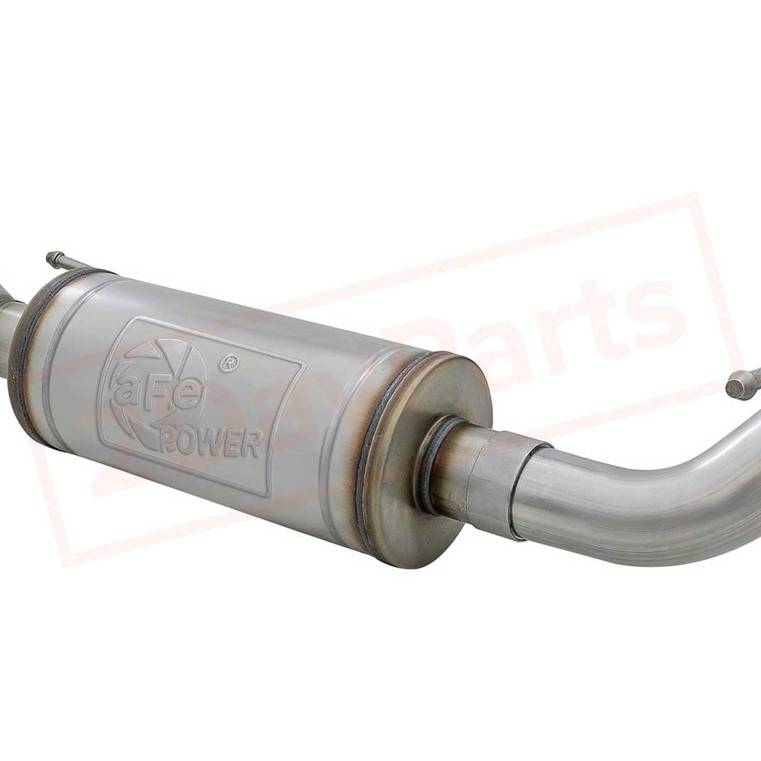 Image 1 aFe Power Gas Cat-Back Exhaust System for Jeep Wrangler JK 2012 - 2018 part in Exhaust Systems category
