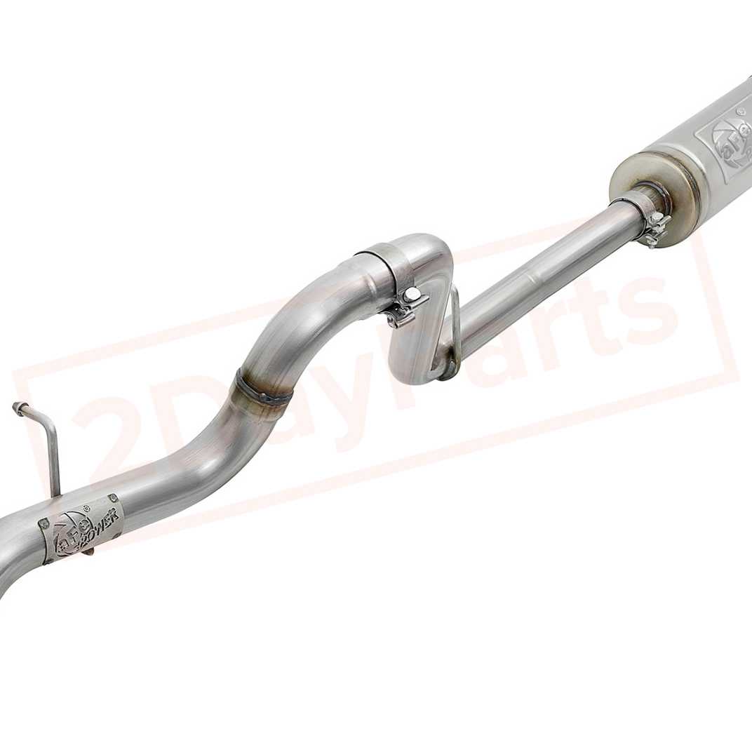 Image aFe Power Gas Cat-Back Exhaust System for Jeep Wrangler JL 2018 - 2021 part in Exhaust Systems category