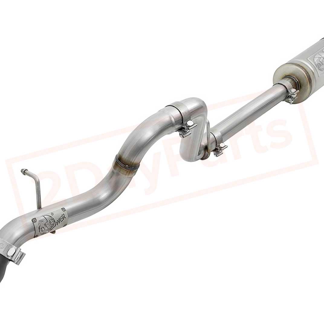 Image aFe Power Gas Cat-Back Exhaust System for Jeep Wrangler JL 2018 - 2021 part in Exhaust Systems category