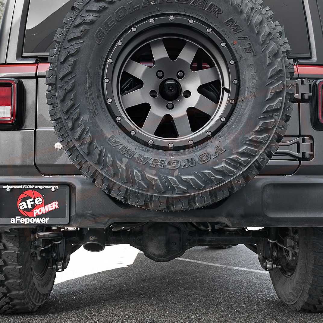 Image 3 aFe Power Gas Cat-Back Exhaust System for Jeep Wrangler JL 2018 - 2021 part in Exhaust Systems category