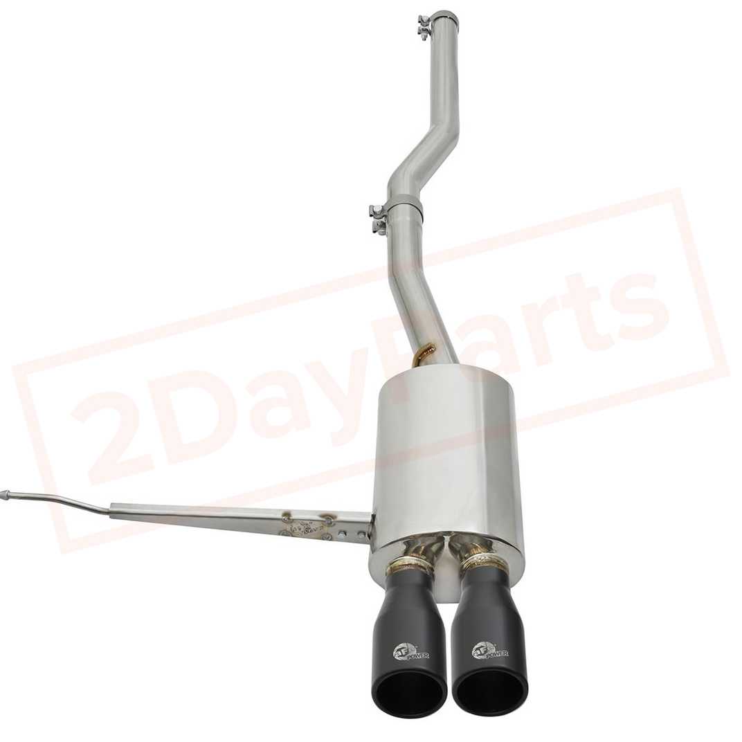 Image 1 aFe Power Gas Cat-Back Exhaust System for MINI Cooper S (F56) B46 Engine 2015 - 2021 part in Exhaust Systems category